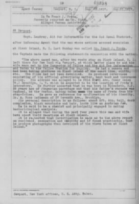 Old German Files, 1909-21 > Frank J. Freda (#49598)