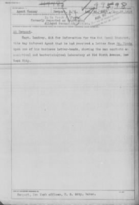 Old German Files, 1909-21 > Frank J. Freda (#49598)