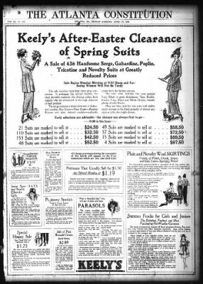 April > 27-Apr-1919