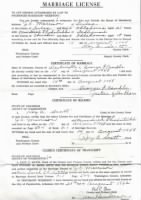 Morrison & Ebahotubbi ~ Marriage License