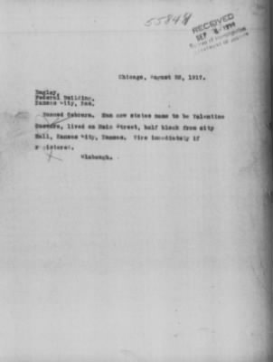 Old German Files, 1909-21 > Valentine Guevara (#55849)