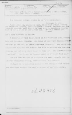Old German Files, 1909-21 > Miss Sarah Abrams (#8000-43486)