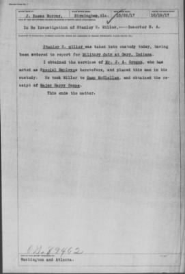 Old German Files, 1909-21 > Stanley S. Miller (#8000-89462)