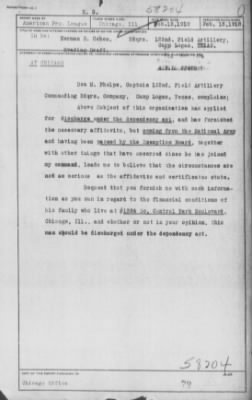 Old German Files, 1909-21 > Herman B. Cohen (#58204)