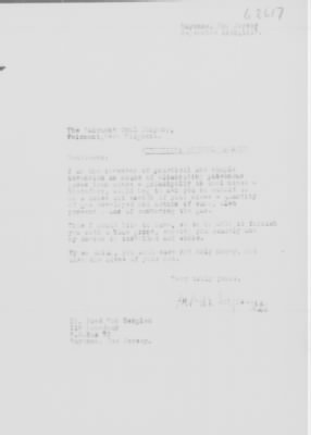 Old German Files, 1909-21 > Dr. Fred Von Perglau (#62617)