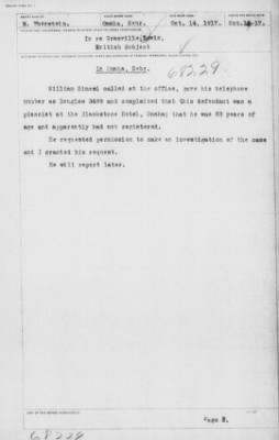 Old German Files, 1909-21 > Granville Lewis (#68229)