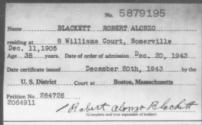 1943 > BLACKETT ROBERT ALONZO