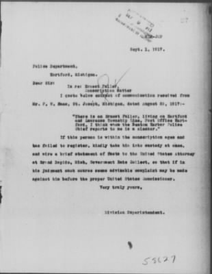 Old German Files, 1909-21 > Ernest Fuller (#58627)