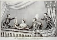 Sketch of Lincoln Assassination