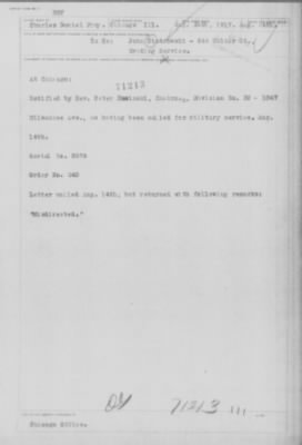 Old German Files, 1909-21 > John Piotrowski (#8000-71213)