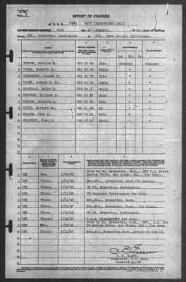 Thumbnail for Report of Changes > 25-Jan-1940