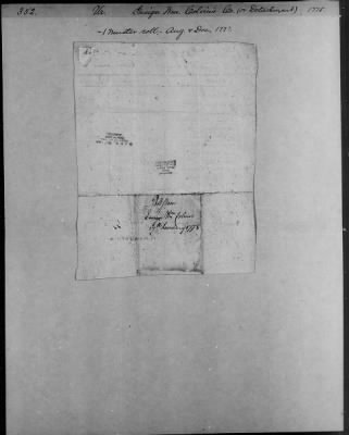 Company or Detachment of Militia at Redstone (1778) > 352