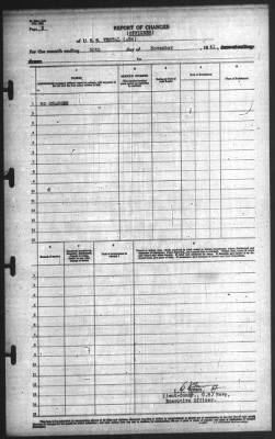 Report of Changes > 30-Nov-1941