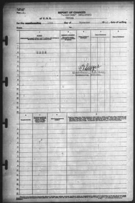 Report of Changes > 13-Nov-1942