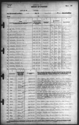 Report of Changes > 31-Dec-1942