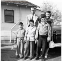 Vernon Camp Family 1953
