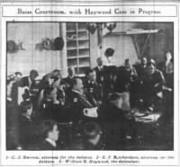 5/14/1907 - Boise Courtroom With Haywood Case In Progress - Picture Only
