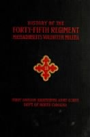 Unit History - Massachusetts Volunteer Regiments record example