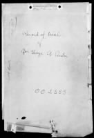 Custer's Court Martial record example