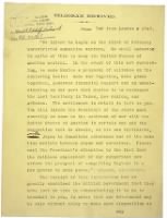 World War I Milestone Documents record example