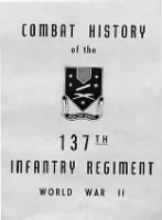 Unit History - 137th Infantry Regiment record example