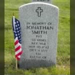 Jonathan Smith memorial stone