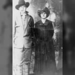 Bill Pilcher and an unidentified woman