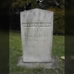 Joseph Brown gravestone