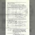William A. Lowrie and Cornelia Ann Craycroft marriage certificate