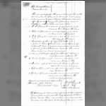 Clements, Peyton C 1873 Probate file 1952, Final Statement, front side.png