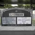 Charlotte & Irving Sherman tombstone