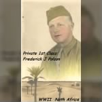 Frederick J Polson, US Army, North Africa