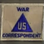 Robert Vermillion was a WWII "US WAr Correspondent"