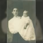 Edythe Jenkins and baby Emerson