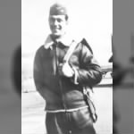 Lefty in his flight suit - WWII