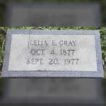 Lelia's tombstone picture