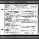 Bettie Quincy Beggs Tidmore death certificate