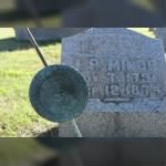 Grave marker: John P. Minor