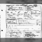 Annie M. Zachary Henslee death certificate