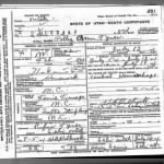 Mary Ann 'Polly' Tyner Death Certificate