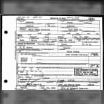 Robert Love Sides death certificate