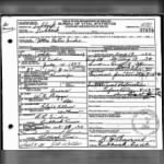 Esther Sides death certificate