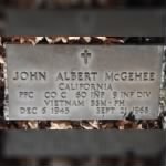 McGehee, John Albert, PFC