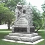 Monument in Lansing, MI to the 1st Michigan Sharpshooters Regiment