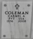 Carmel A Coleman