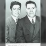 Gabriele and his father, Tony Cozza