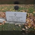 Lloyd P Elliott Headstone