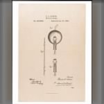 1880 - Patent for the Light Bulb - Page 1