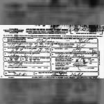 Melvin "Richard" Kell's Social Security Application