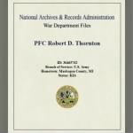 War Department Files for World War II